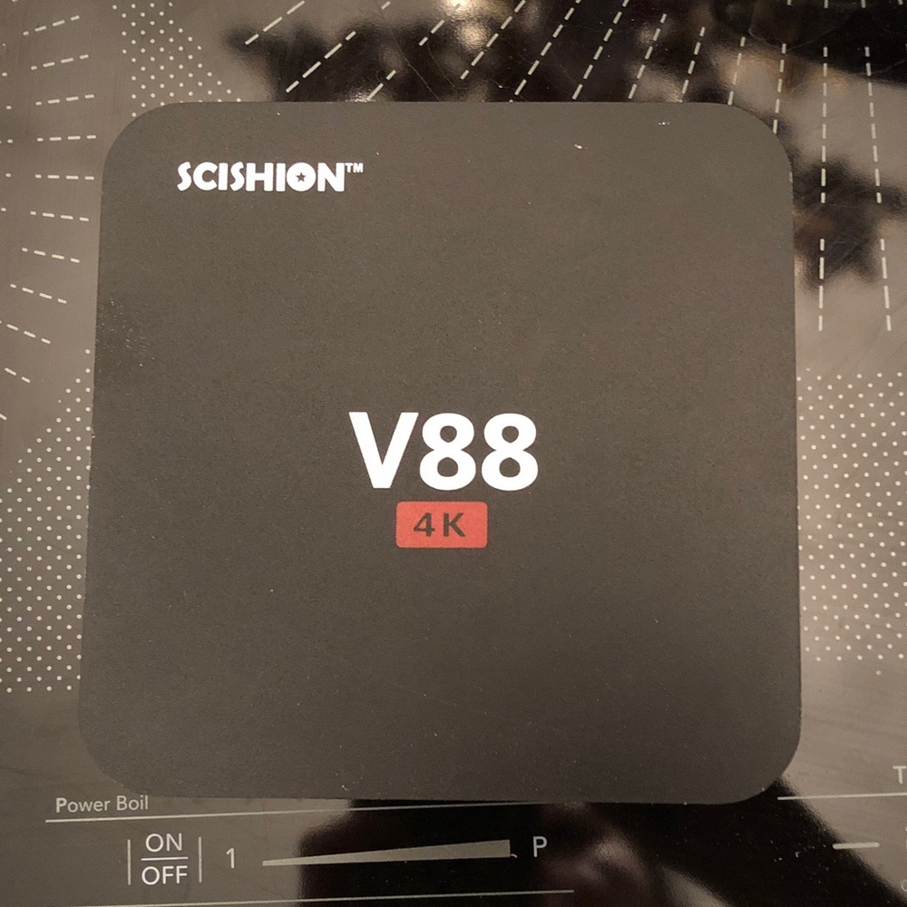 Scishion V88 Smart Android  TV Box  Quad Core WiFi 4K -